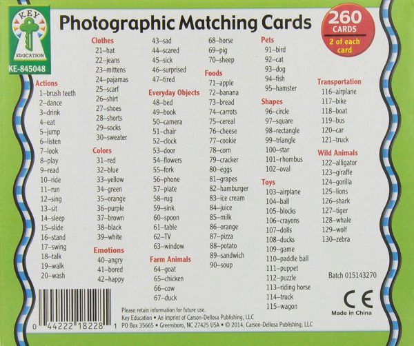 Fotografische Matchkaarten - Afbeelding 2