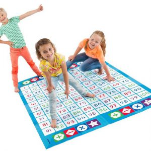 Cijfer Spelmat  - 015 - beweeg en leer