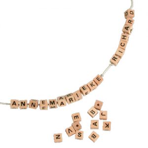 Houten Letterkralen - Blank