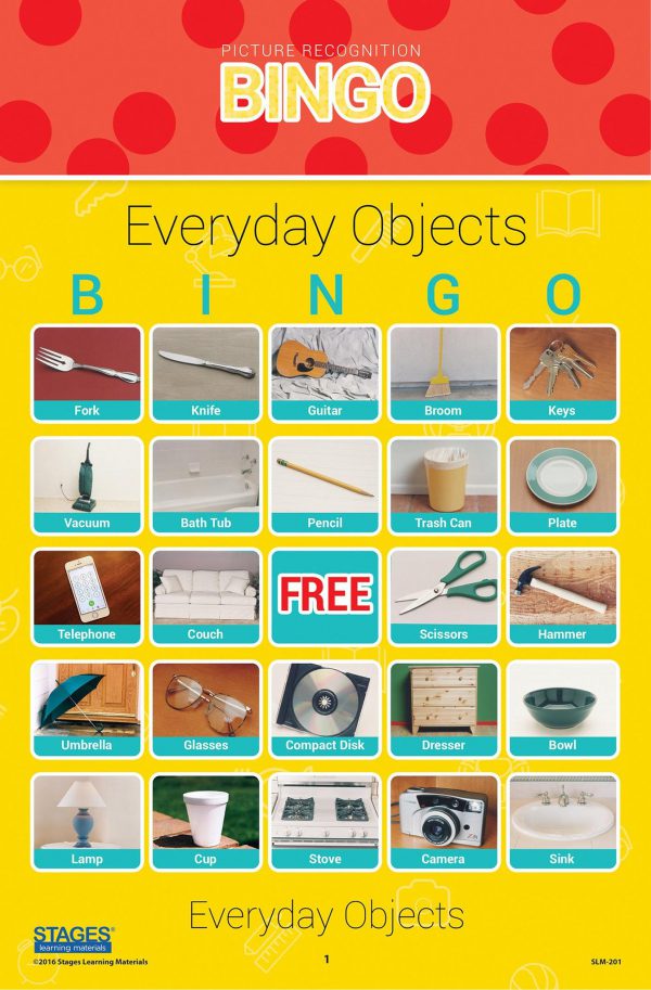Voorwerpen Bingo