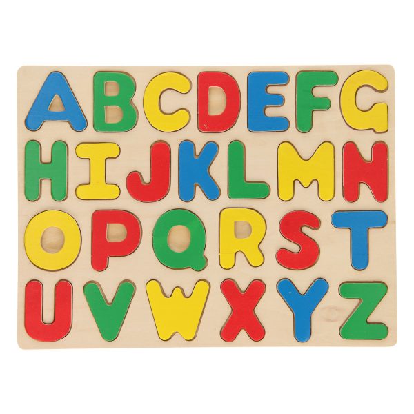 Houten Alfabet Puzzel