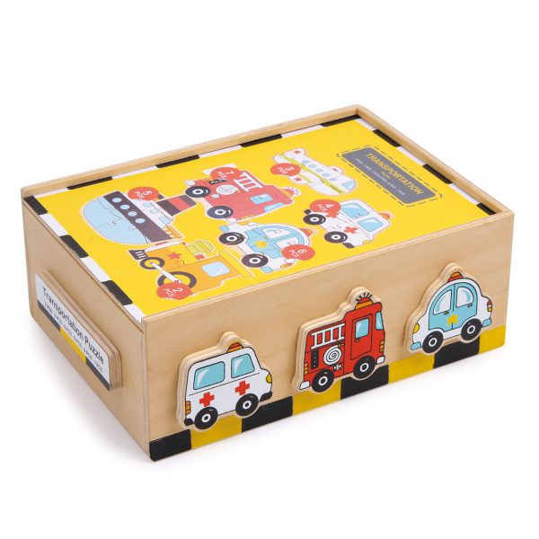 Puzzelbox Voertuigen - Afbeelding 2