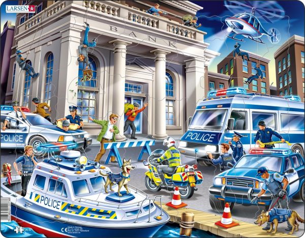 Puzzel: Politie (43 stukjes)
