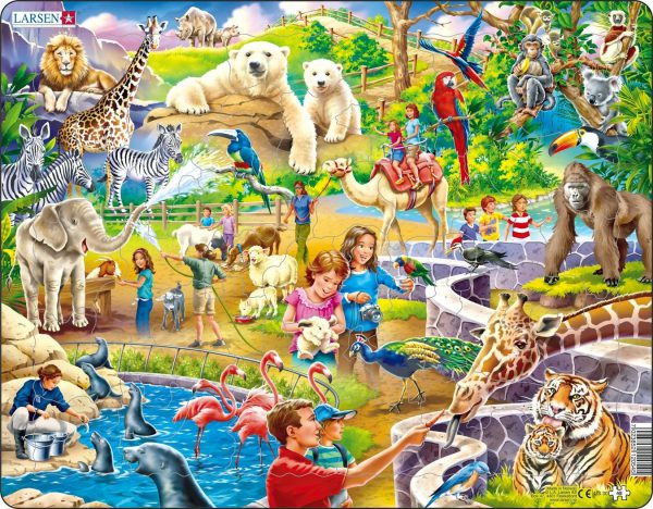 Puzzel: Dierentuin (48 stukjes)