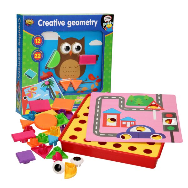 Vormenpuzzels met kaarten