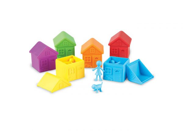 All About Me Family Counters: Sorteerset Met Huisjes - Afbeelding 4