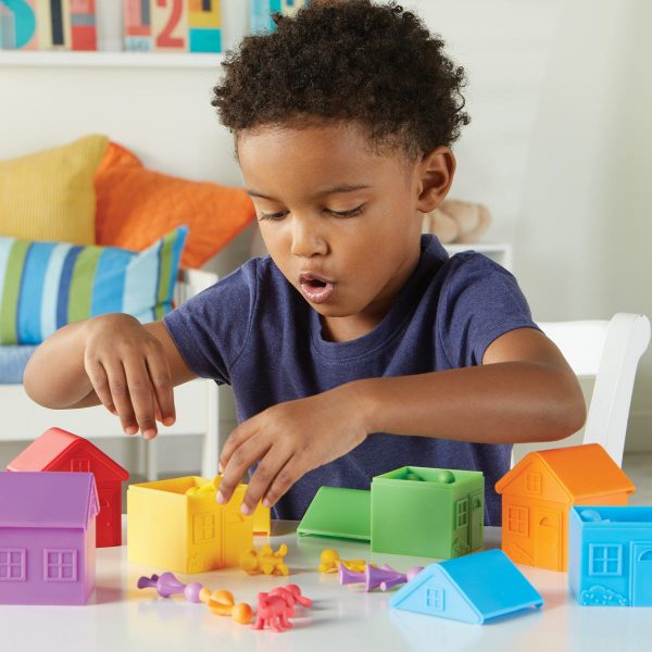 All About Me Family Counters: Sorteerset Met Huisjes - Afbeelding 2
