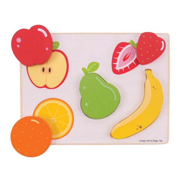 Houten Fruit Puzzel - Afbeelding 2