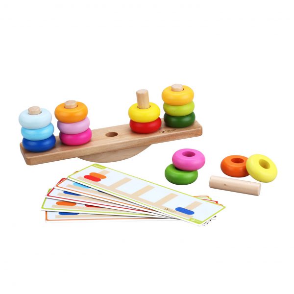 Houten Balans Stapelspel