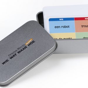 WIE WAT WAAR HOE Improvisatiekaartjes - Junior