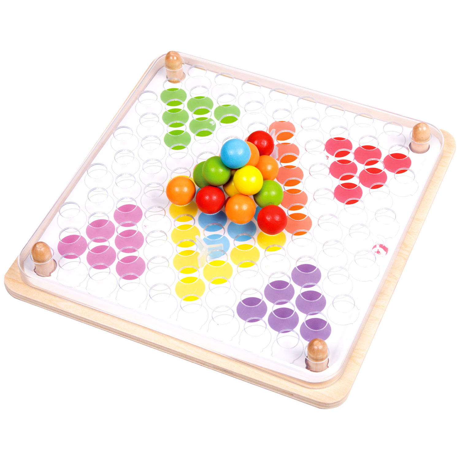 Houten Mozaiek (63 delig) - Afbeelding 2