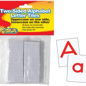 Dubbelzijdige Alfabetletters