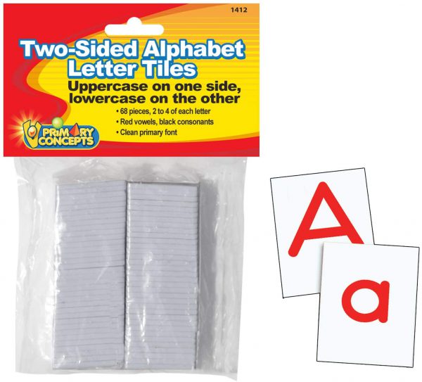 Dubbelzijdige Alfabetletters