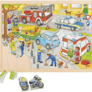 Vormenpuzzel Hulpverleners