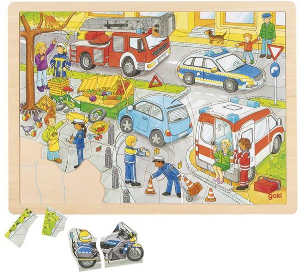 Vormenpuzzel Hulpverleners