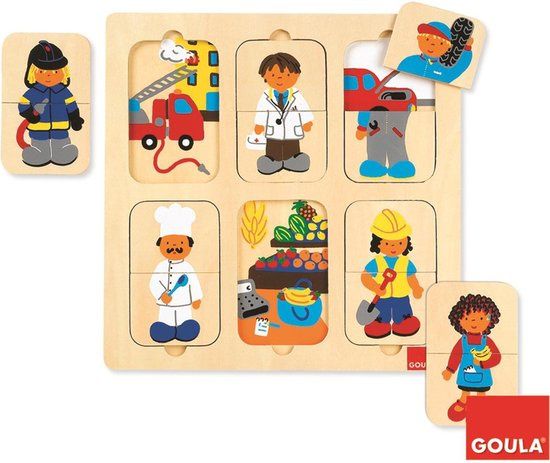 vormenpuzzel beroepen