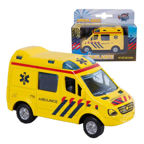 Speelgoedwagen Ambulance - Afbeelding 2