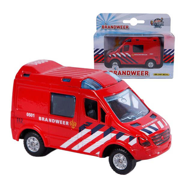 Speelgoedwagen Brandweerauto - Afbeelding 2