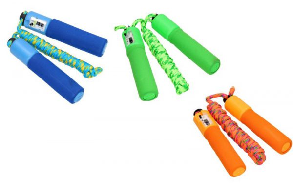 Springtouw Gekleurd Met Teller (210 cm)