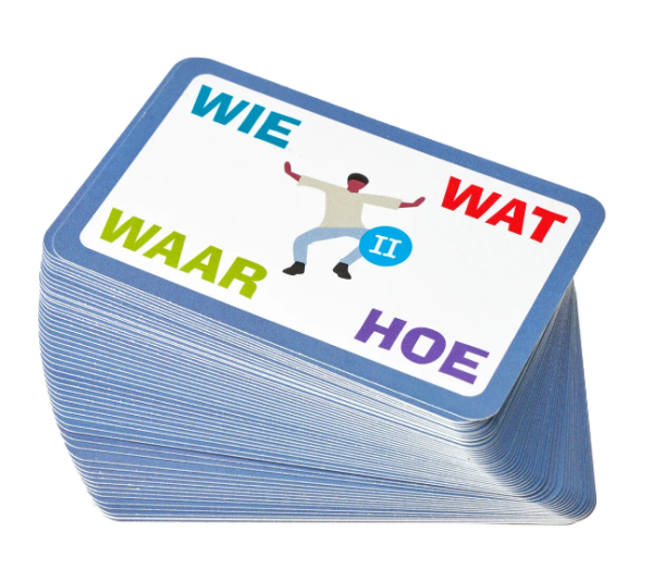 WIE WAT WAAR HOE Improvisatiekaartjes II - Afbeelding 2