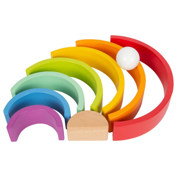 Houten Blokken Regenboog - Afbeelding 4
