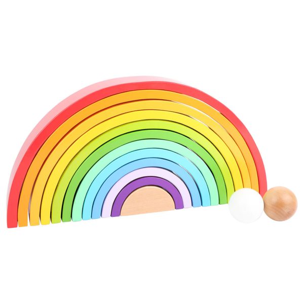 Houten Blokken Regenboog XL - Afbeelding 2
