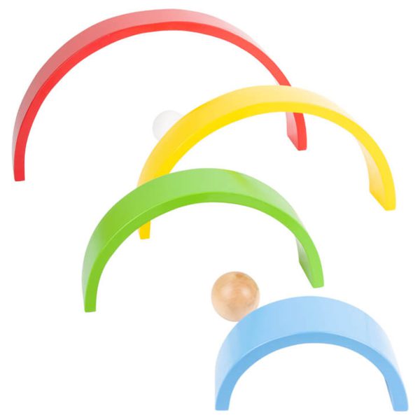 Houten Blokken Regenboog XL - Afbeelding 3