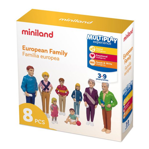 Familiefiguren: Europese Familie - Afbeelding 3