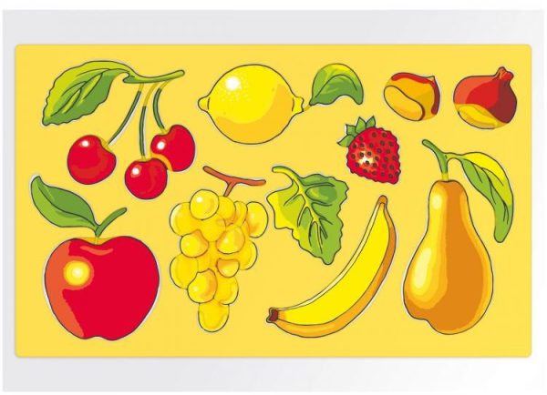 Sjabloon Fruit En Groente - Afbeelding 3
