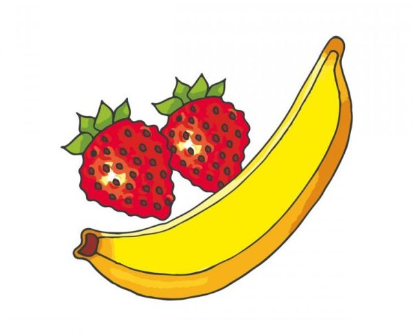 Sjabloon Fruit En Groente - Afbeelding 4