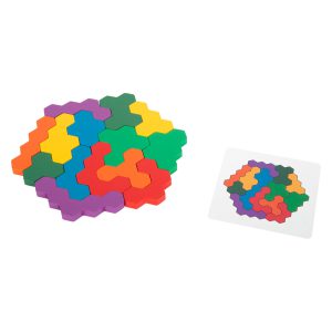 Hexagon Vormenpuzzel