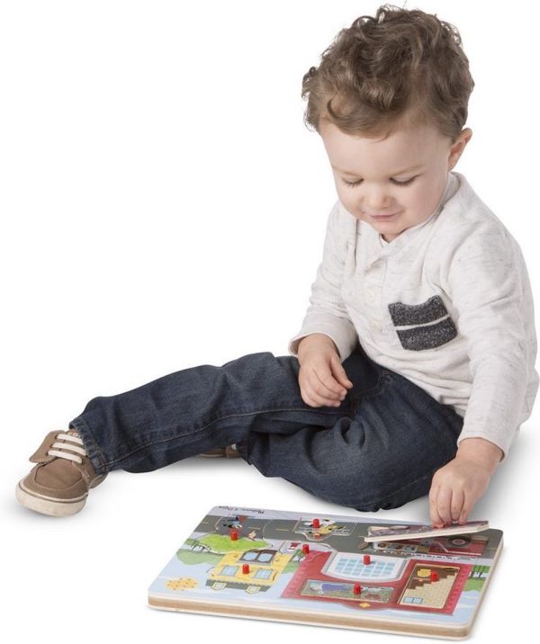 Puzzel Brandweerkazerne met geluid - Afbeelding 3