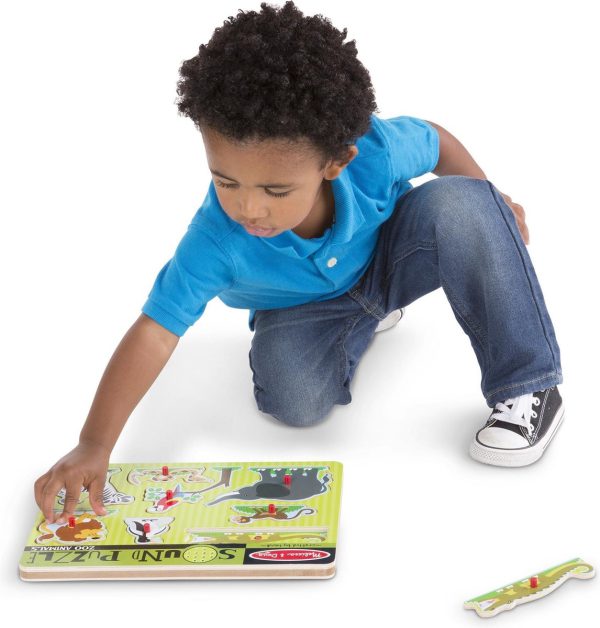 Dierentuinpuzzel met geluid - Afbeelding 3