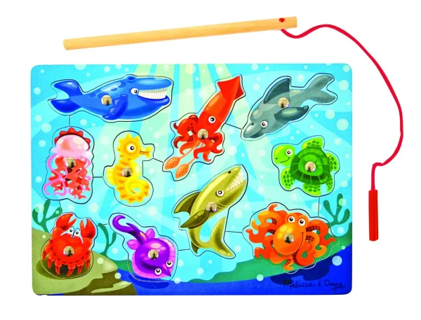 Houten Magnetisch Visspel