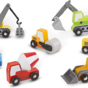 houten werkvoertuigen
