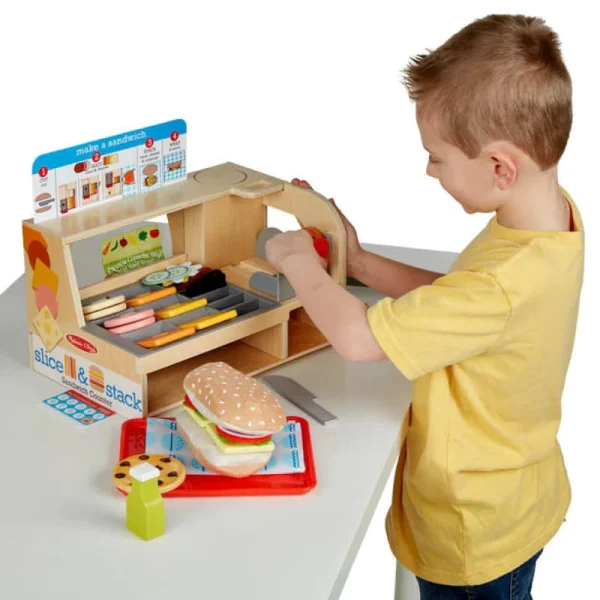 Houten Sandwichbar Speelset - Afbeelding 5