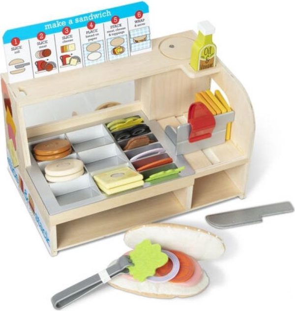 Houten Sandwichbar Speelset - Afbeelding 3