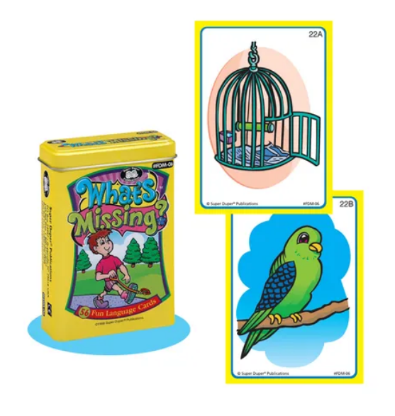 Praatkaarten Wat Mist Er