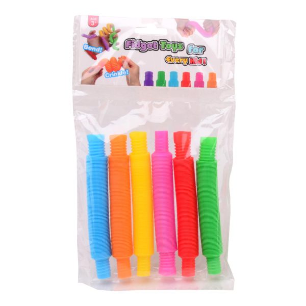 Fidget Tubes (6 stuks) - Afbeelding 2