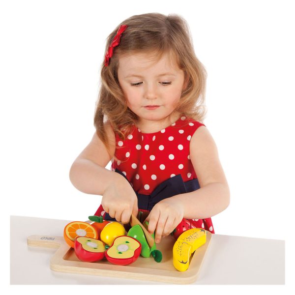 Houten Snijfruit Speelset - Afbeelding 2