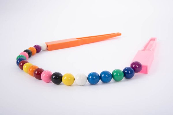 Gekleurde Magnetische Knikkers (20 stuks) En Toverstokjes - Afbeelding 3