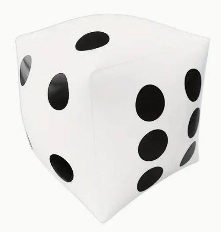 Opblaasbare Dobbelsteen