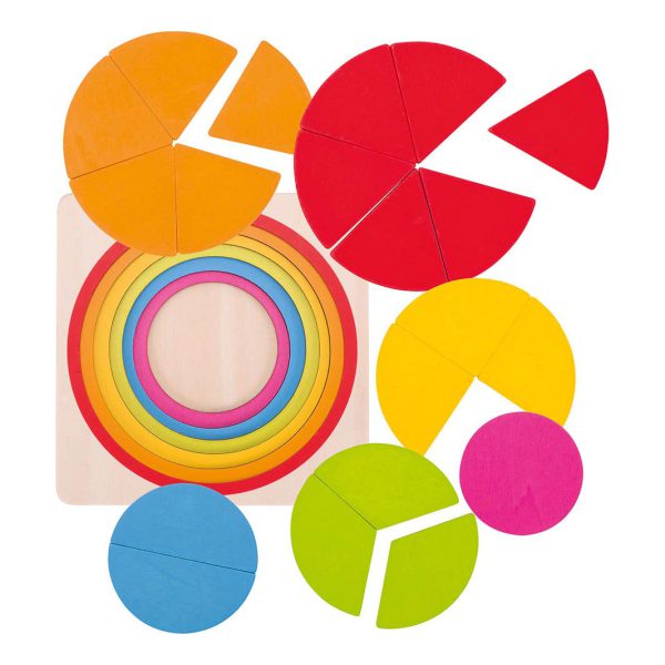 Houten Lagenpuzzel Cirkel - Afbeelding 2