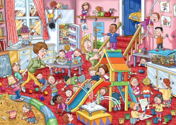 Wasgij Destiny Puzzel Childcare! - Afbeelding 2