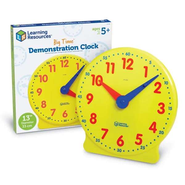 Klokkijken Oefenklok XL (12-uurs)