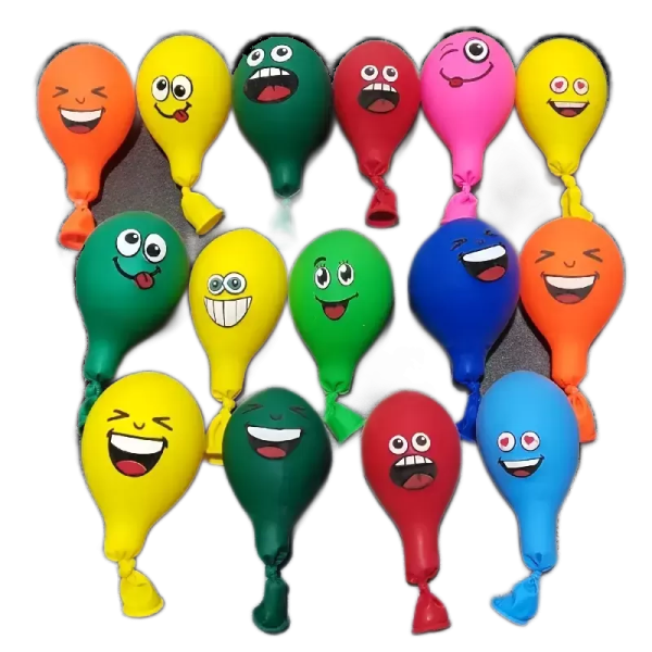 Ballonnen - Emotie (set van 20) - Afbeelding 2