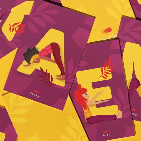Kaartenset Yoga ABC - Afbeelding 2