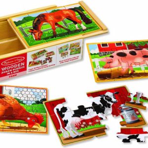 4 Puzzels Boerderijdieren