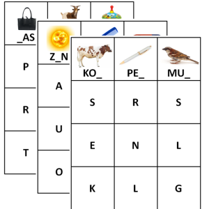 Ontbrekende Letters Invullen