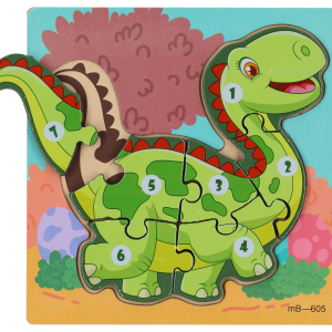 Houten Puzzel Dinosaurus